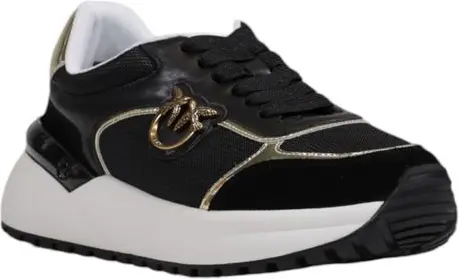 Pinko Black Dəri Sneakers