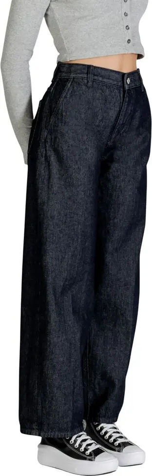 Calvin Klein Jeans Moviy Paxta Shimlar