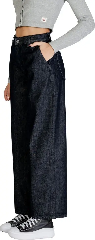 Calvin Klein Jeans Moviy Paxta Shimlar