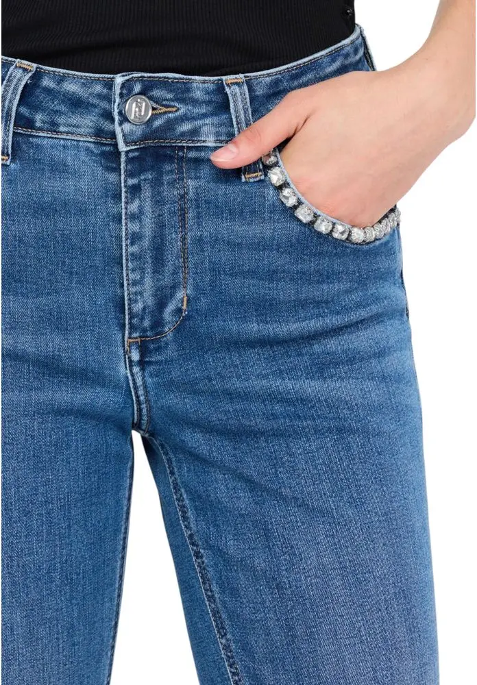 Джинсы Liu Jo Синие хлопковые Bootcut