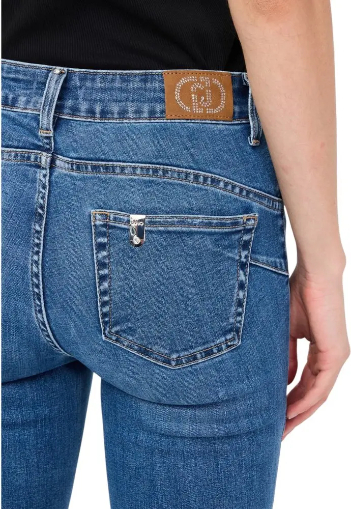 Джинсы Liu Jo Синие хлопковые Bootcut