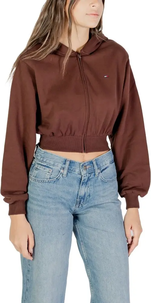 Tommy Jeans jigasi, jigarrang, qayta ishlangan paxtadan