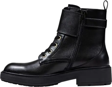Boots Liu Jo Black Artificial Leather Lace-Up