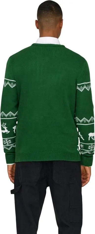 Sweatshirt Only & Sons ONSXMAS REG 5 ALLOVER CREW KNIT 82264253