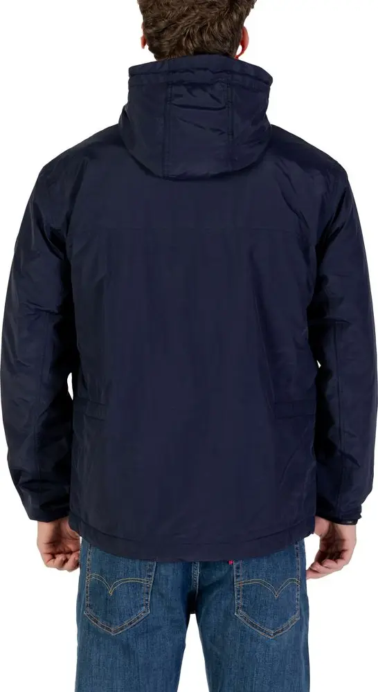 Blue Polyamide Shell Jacket Napapijri