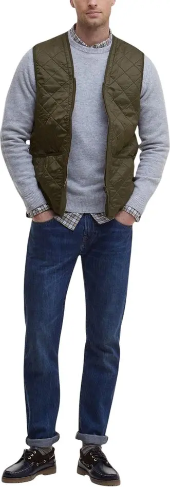 Жилет Barbour POLARQUILT WAISTCOAT ZIP LINER MLI0002 без рукавов