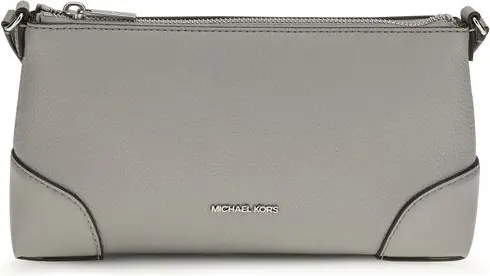 Gray Calf Leather Bos Taurus Wallet Michael Kors