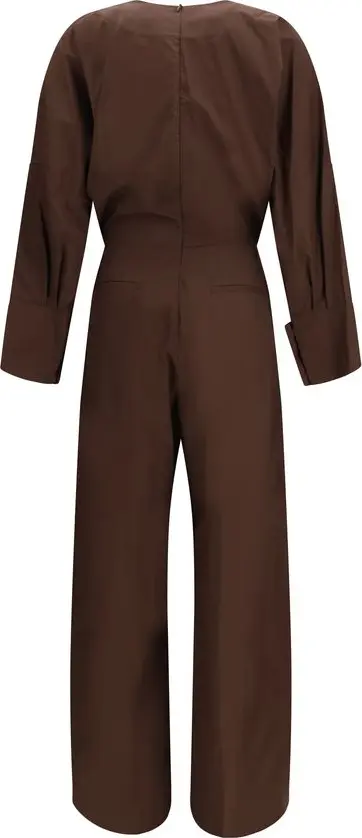 Jumpsuit The Latest Qahva Rangi Paxta