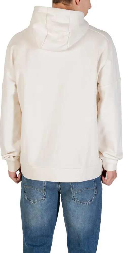Hoodie Armani EA7 Emporio Black And White Cotton