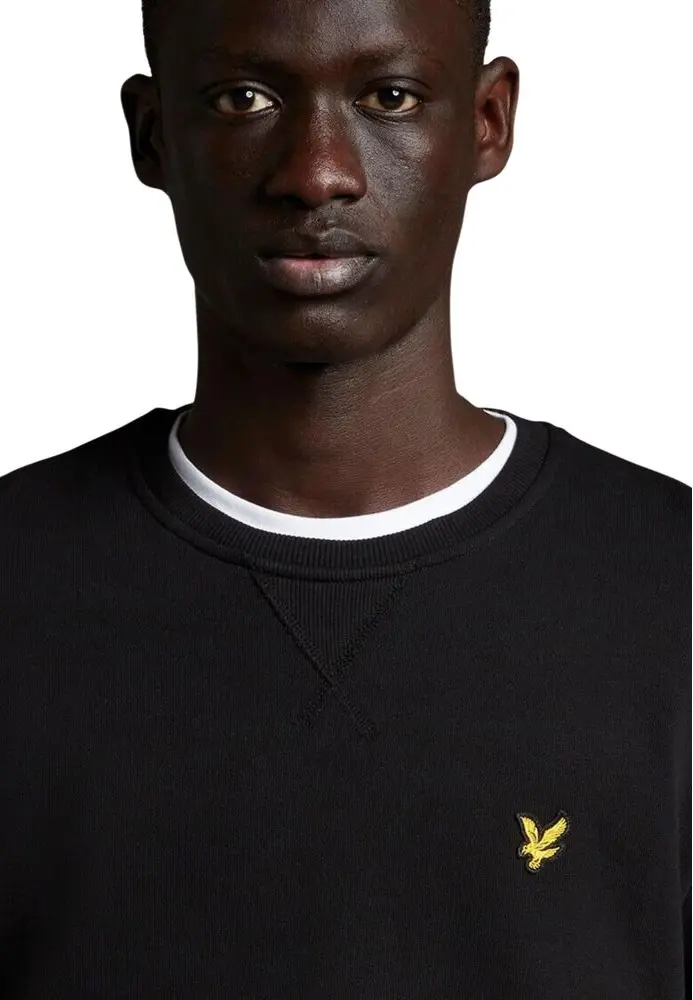 Lyle & Scott qora paxta sviter
