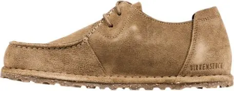 Boots Birkenstock Gray Suede Leather Lace-Up