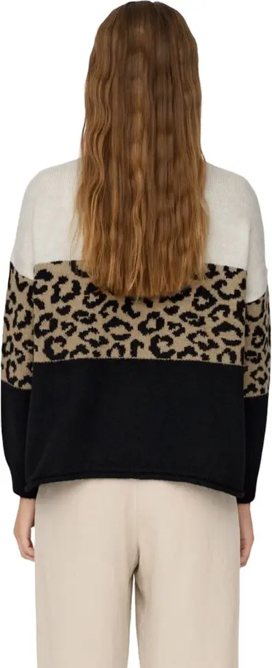 Bicolor Marabou Sweatshirt ONLY