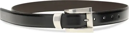 Belt Versace Black Calf Leather Bos Taurus Regular Belt