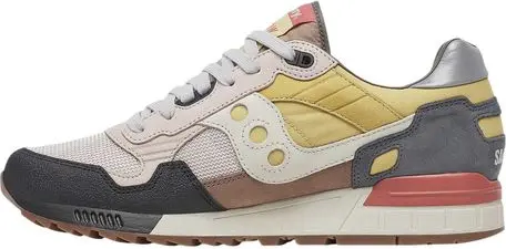 Sneakers Saucony Beige Suede Leather Low Top