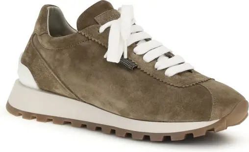 Кеды на платформе Brunello Cucinelli