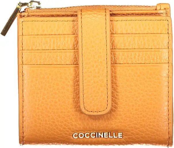 Wallet Coccinelle Arancione Pelle
