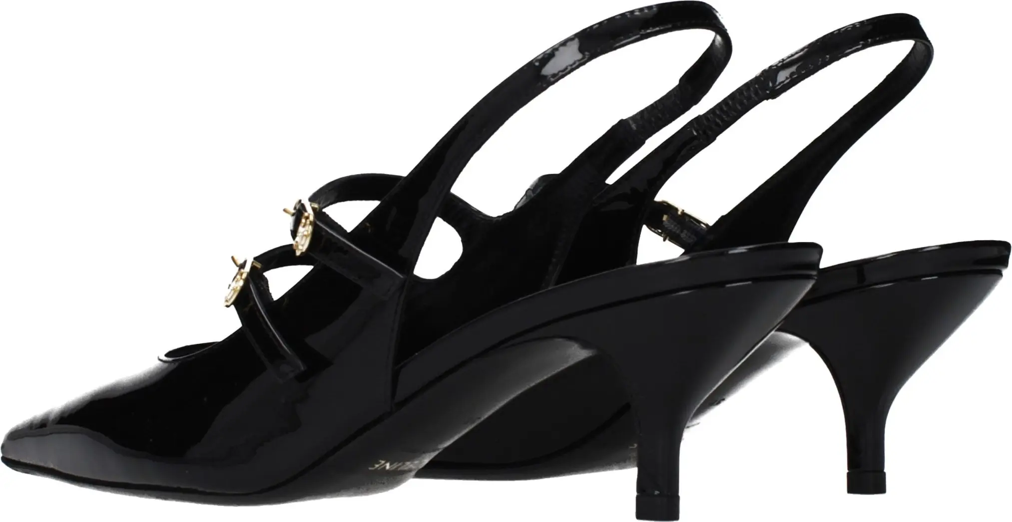 Sandals CELINE Black Leather