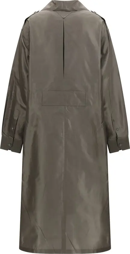 Prada Bicolor Silk Casual Ko'ylagi