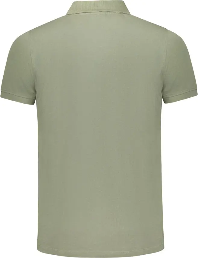 Polo Shirt Geographical Norway Verde Cotton Men Polo