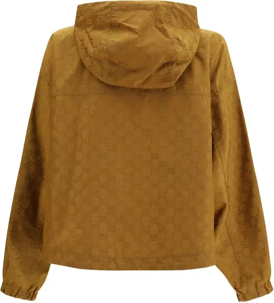 Jacket Gucci Beige Nylon Shell Jacket