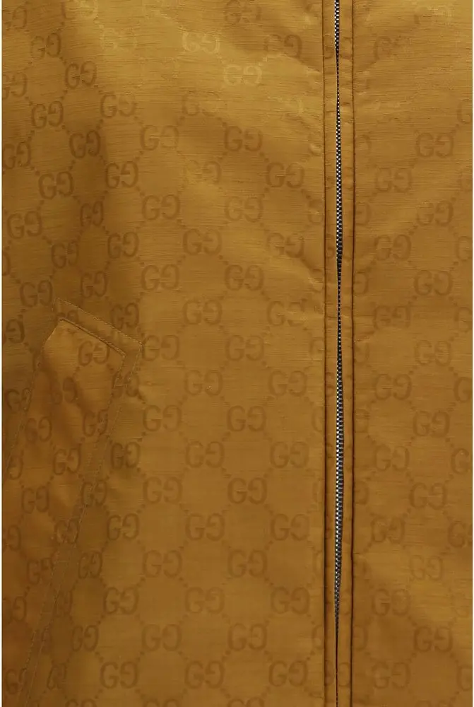 Jacket Gucci Beige Nylon Shell Jacket