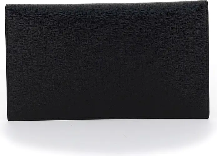 Клатч Saint Laurent Черная Кожа Теленка