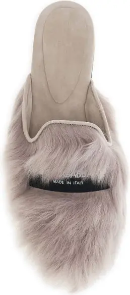 Mules Dolce & Gabbana Kulrang Qoʻy Ovis Aries Aries