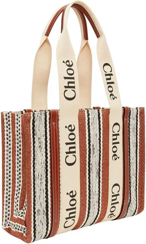 Tote Bag Chloe Brown Linen