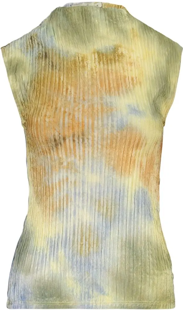 Топ Desigual Giallo из полиэстера