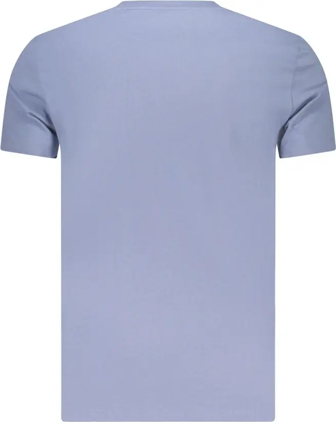 T-Shirt Timberland Azzurro Cotton Men