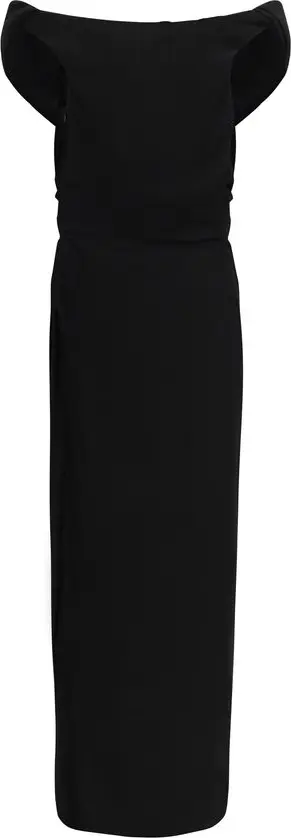 Чёрное вискозное коктейльное платье Vivienne Westwood