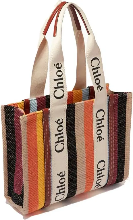 Tote Bag Chloe Beige Linen Tote Bag