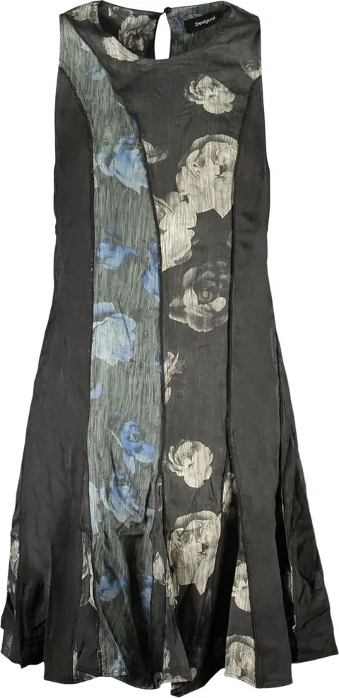 Dress Desigual Nero Viscosa
