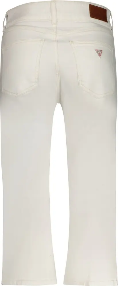 Белые брюки-капри Guess Capri Bianco Cotton Женские Capri