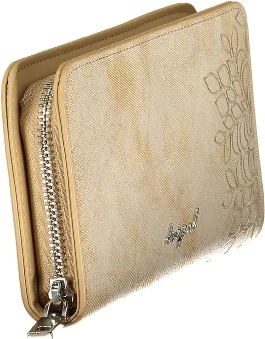 Wallet Beige Polyurethane Women