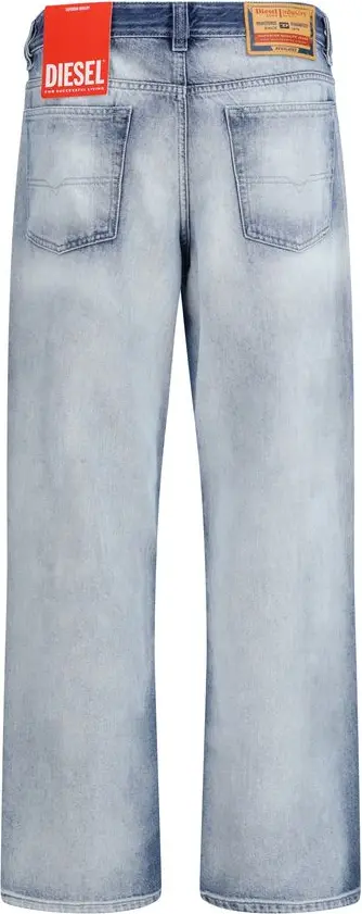 Синие джинсы Bootcut Diesel из хлопка