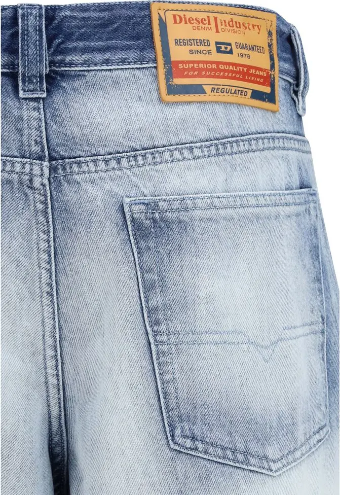 Синие джинсы Bootcut Diesel из хлопка