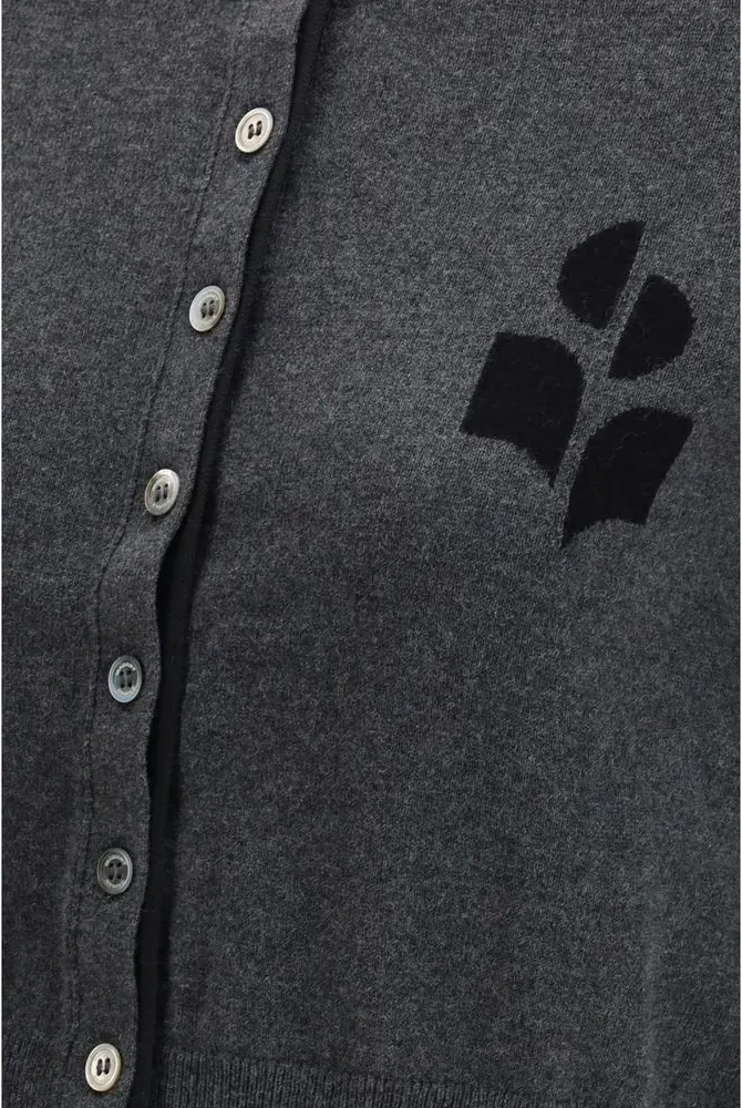 Cardigan Etoile Isabel Marant Gray Cotton