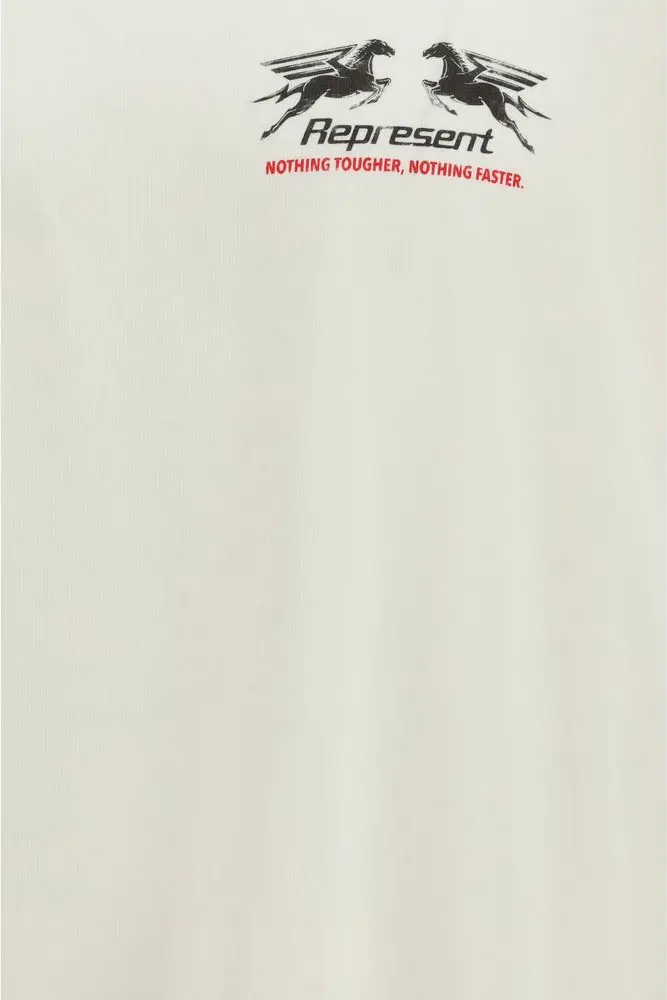 T-Shirt Represent White Cotton T-Shirt