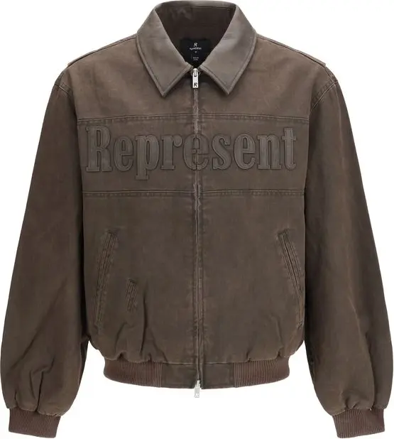 Bomber Represent Brown Cotton