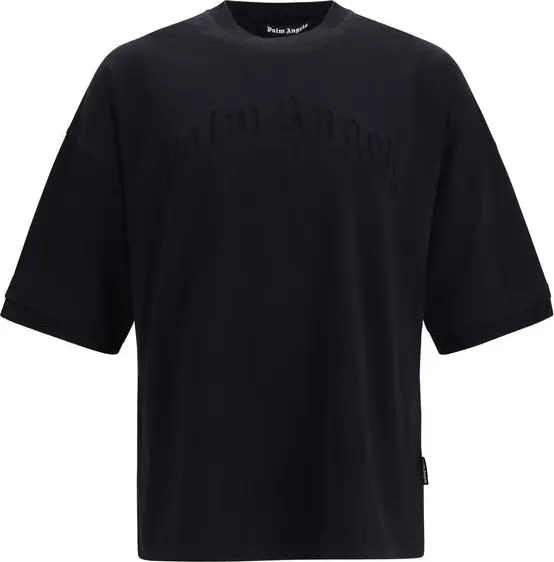 Футболка Palm Angels с изогнутым логотипом
