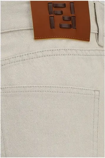 Джинсы Fendi FF Reverse