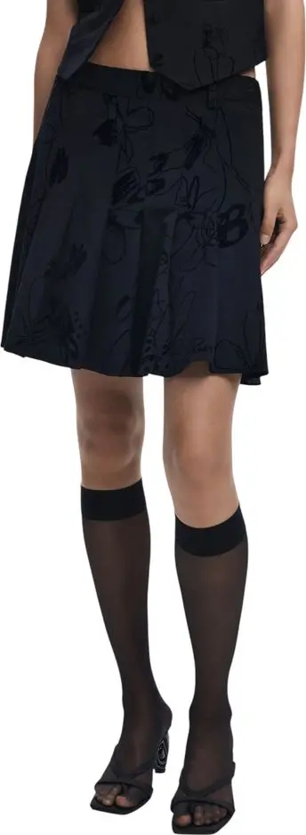 Мини-юбка Desigual FAL_FLOCK