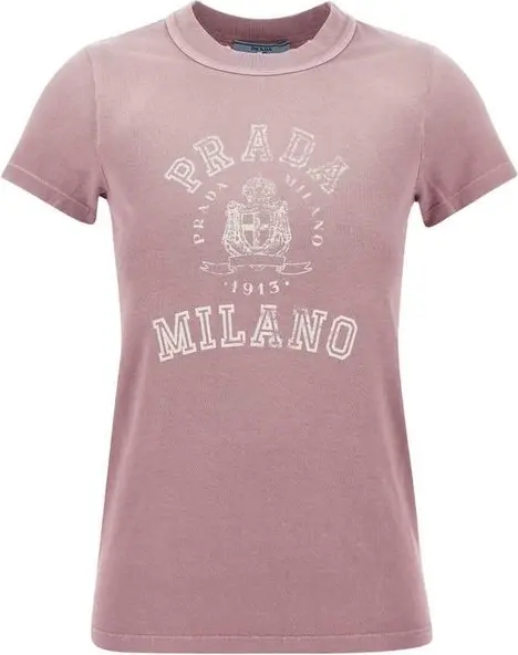 T-Shirt Prada Multicolor Cotton