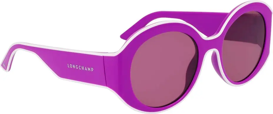 Longchamp Purple Injected Quyosh ko'zoynaklari