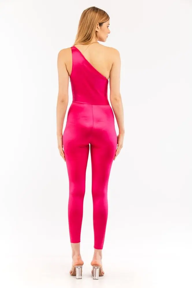 Jumpsuit Elisabetta Franchi Pink Polyamide