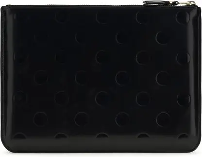 Wallet Comme Des Garcons Black Calf Leather Bos Taurus