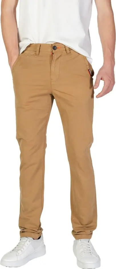 Pants Beige Cotton Skinny