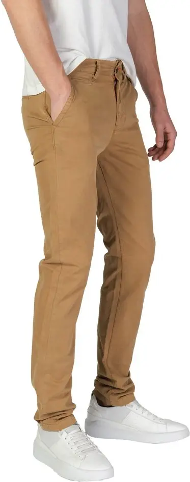 Pants Beige Cotton Skinny