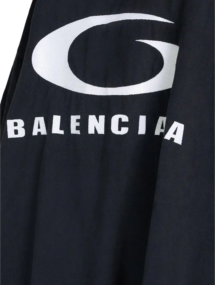 Dress Balenciaga Black Cotton Casual Dress